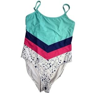 Chubbies Women's The Splashdown One‎ Piece Swimsuit Size XL